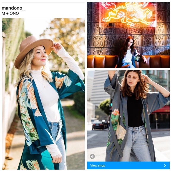 Silk Kimono Robe Plus Size - Picture 16 of 16